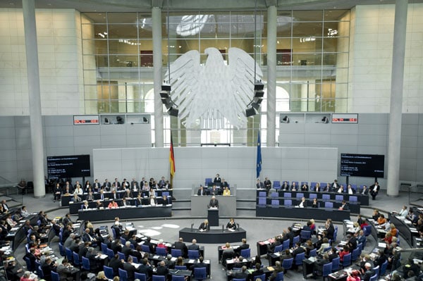 Haushaltsdebatte im Bundestag