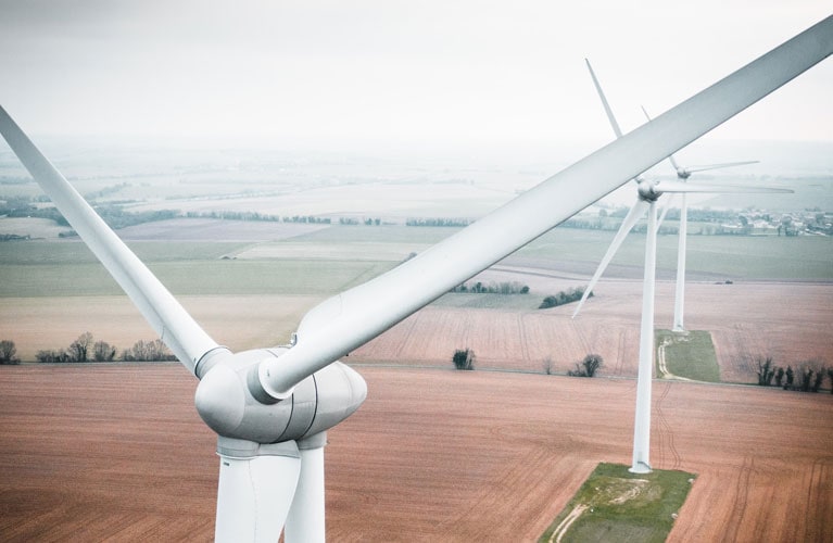 Windturbine zur Energieerzeugung