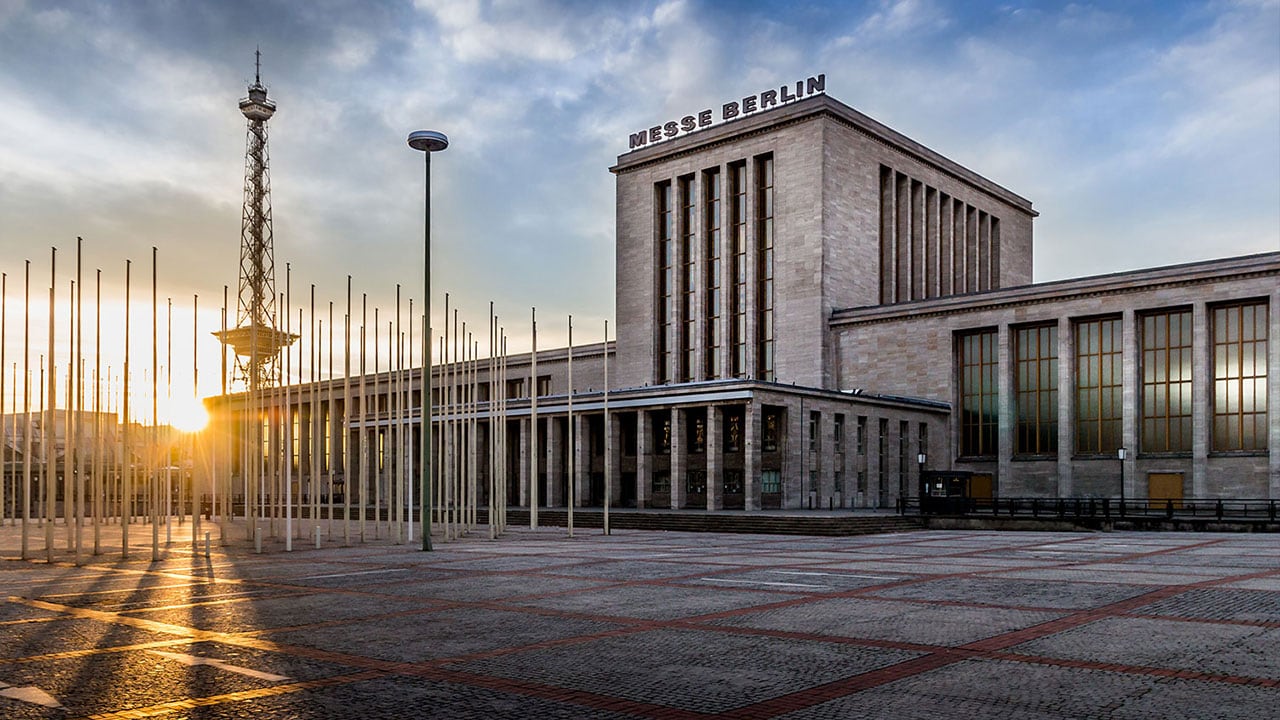 Eingang Nord der Messe Berlin