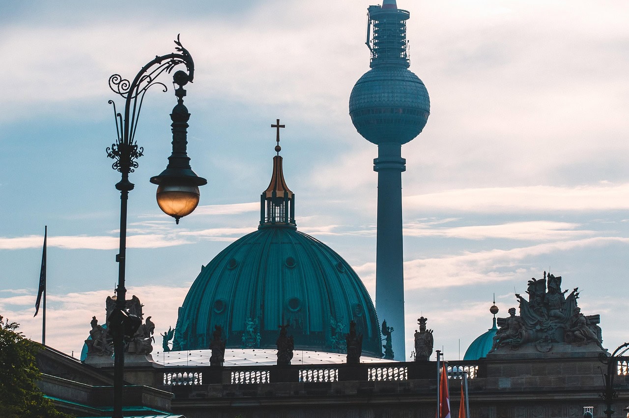 Berlin mit Blick auf den Fernsehturm