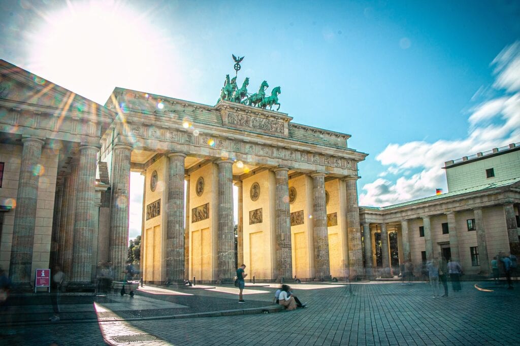 Berlin Brandenburger Tor Sommer